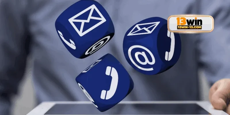 Hình ảnh minh họa giao diện hỗ trợ liên hệ 13win trên điện thoại